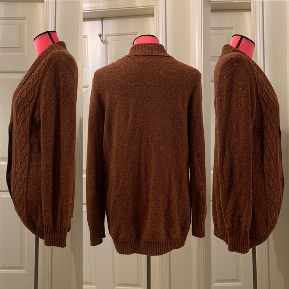 Reitmans burnt orange-brown cardigan - Picture 2 of 6